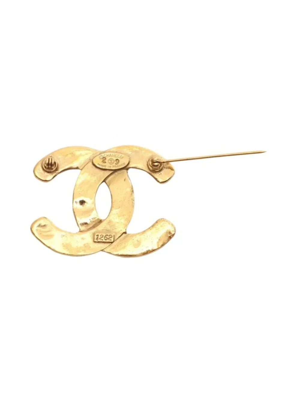 Chanel Brooch CC Logo
